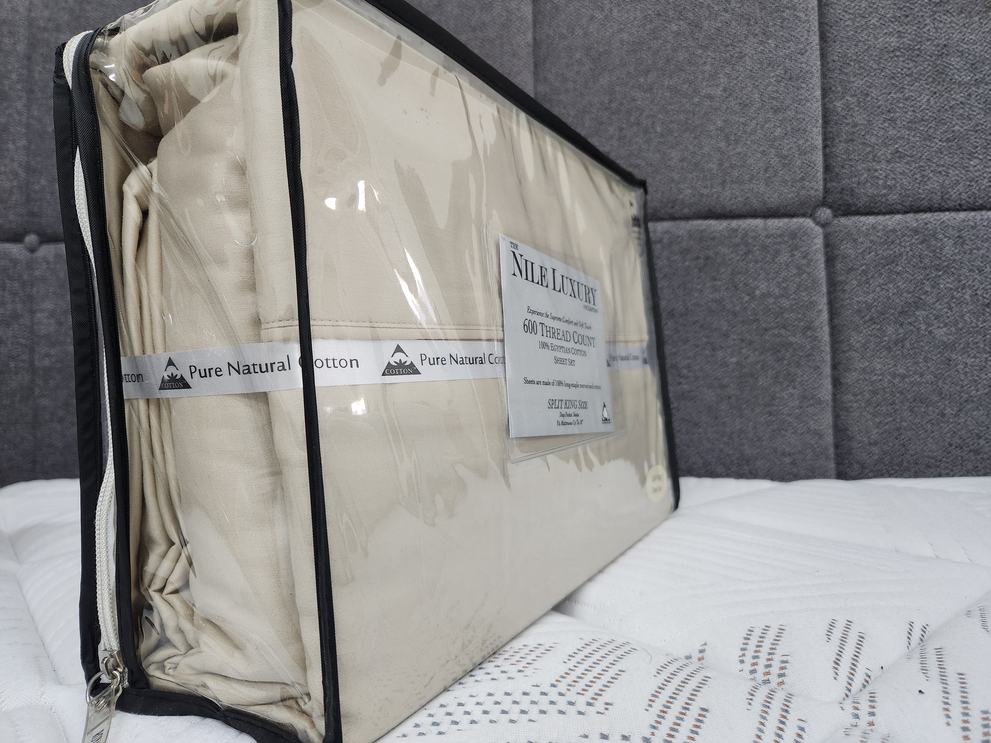 Egyptian Cotton Sheet Set 600TC