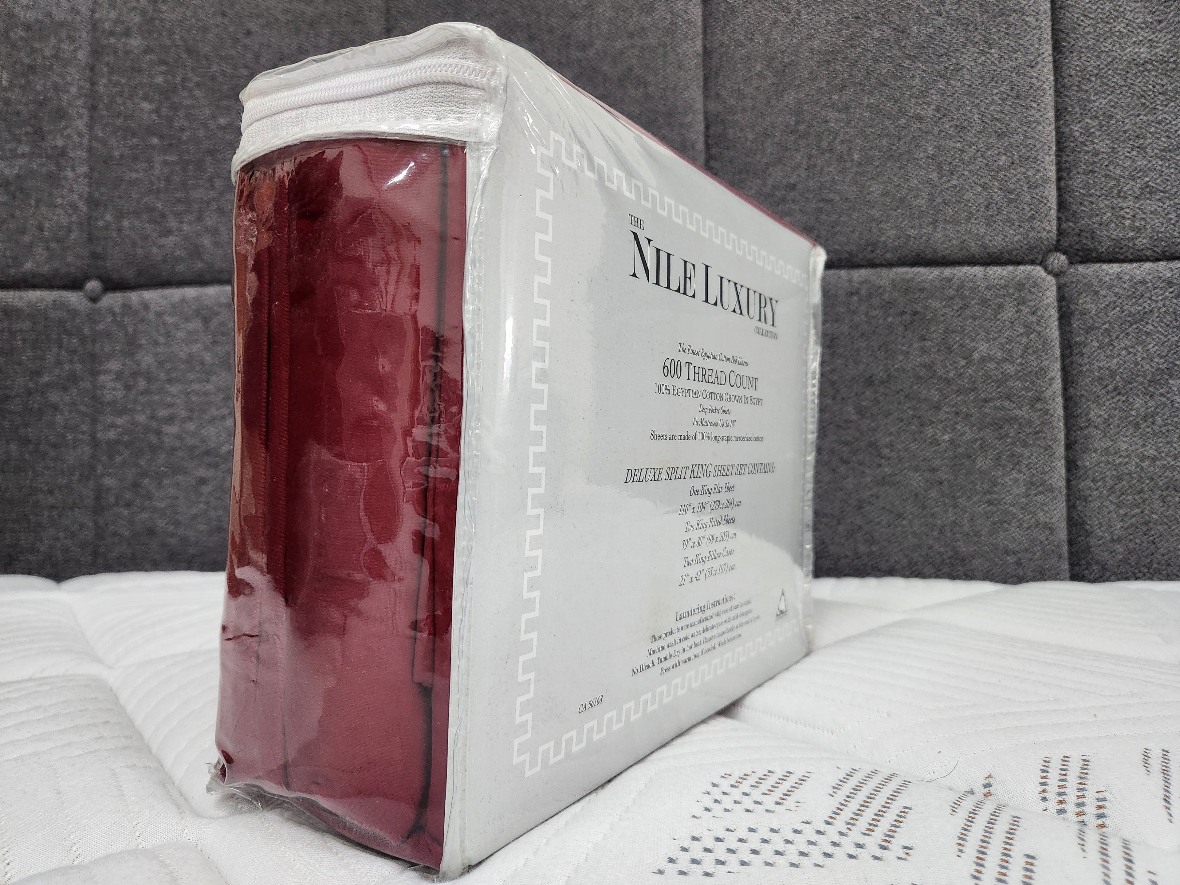 Egyptian Cotton Sheet Set 600TC